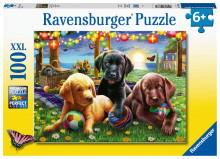 RAVENSBURGER puzle Suņu pikniks 100gab., 12886