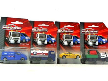 MAJORETTE automodeliai City cars 6 asort, 212057500