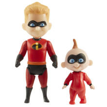 Incredibles 2 4" Basic Figures - Dash w/Jack-Jack