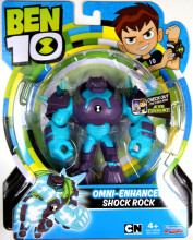 BEN10 figūrėlė Shock Rock, naujas DNA energijos ateivis, 76115