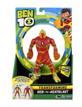 BEN10 Ben to Heatblast Transforming Figure, 76691