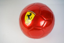 FERRARI soccer ball #5, red, F771-5