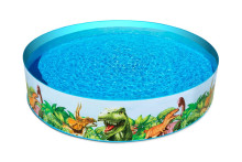 BESTWAY baseins Dinosaur Fill'N Fun 2.44m x H46cm, 55001