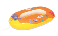 BESTWAY laiva Happy Crustacean Junior 1.19m x 79cm., dažādas, 34009