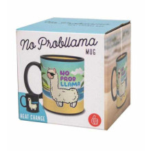 PUSHEEN NoProbllama Color Changing Mug, PRBLAMMUG