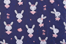 Minky Sets – Rabbits/pink 75x100/30x35