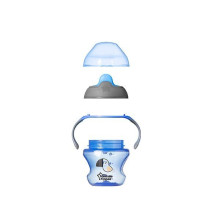 471024 I MUG WITH HANDLE 150ML 4+ BLUE Tommee Tippee