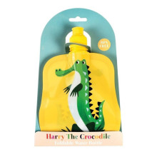 Harry The Crocodile Folding Water Bottle, Rex London