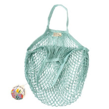 Duck Egg Blue Organic Cotton Net Bag, Rex London