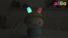 Alilo Smart Hare G9 RU – Interactive Musical Player and Developmental Toy for Children from 0+, with Russian Voice and 8GB Memory, Safe Silicone Ears, and Night Light
