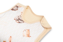 SLEEPING BAG S 45x70 RABBITS BEIGE