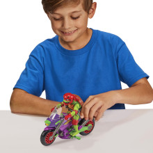 TMNT motociklas su figūrėle Purple Dragon Cycle Raphael, 84306