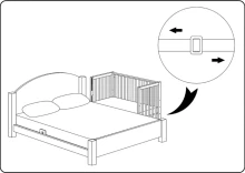 YappyKids YappySafe Art.87984 fixing system for cot