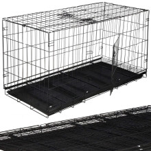 Dog cage Springos PA1082, 130x60x70 cm