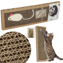 Cardboard cat scratcher Springos PA1080