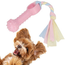 Dog rubber toy with string Springos PA1057