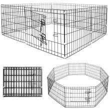 Pet cage Springos PA1008 155x61 cm