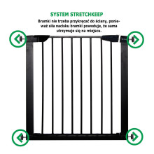 Safety barrier Springos SG0002 75-82cm