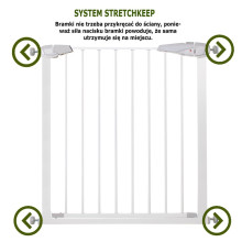 Drošības barjera Springos SG0001A 104-113cm