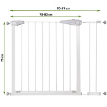 Drošības barjera Springos SG0001B 90-99cm