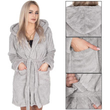 Women's bathrobe Springos HA7368