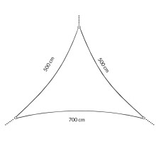 Saules bura Springos SN1054 7 x 5  x 5m pelēka