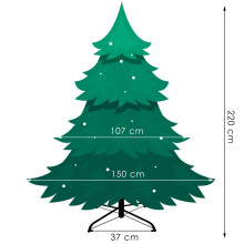 Ziemassvētku egle Springos CT0144  220cm