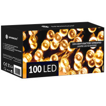 Akumulatora gaismas Springos CL4030 100 Led