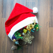 CA1036 SANTA HAT 30X36 CM