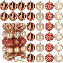 Christmas balls Springos CA1132 8 CM 30 PCS.