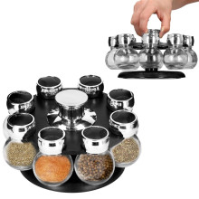 Spice rack with jars Springos KI0080