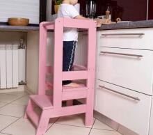 Vaikiška platforma Springos KCH01 90cm rožinė