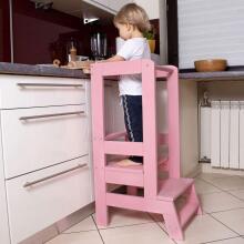 Vaikiška platforma Springos KCH01 90cm rožinė