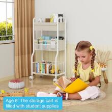 Baby Nappy Trolley Art.199290 A shelf on wheels for a children's room