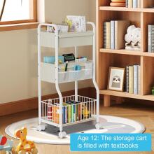 Baby Nappy Trolley Art.199290 A shelf on wheels for a children's room