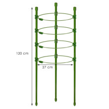 Gėlių žiedo atrama Springos HA5168 120 cm žalia