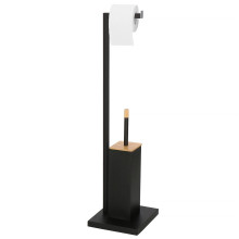 Toilet paper and brush stand Springos TB0013