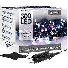 Ziemassvētku eglīšu lampiņas 300 led Springos CL4084 daudzkrāsains