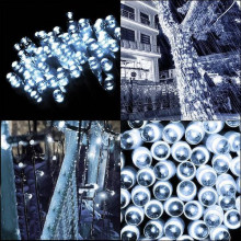 Christmas tree lights 100 led  Springos CL0127 cold white 8.5 m