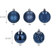 Christmas balls Springos CA0140 6cm 20 pcs