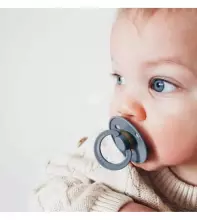 Bibs Colour Art.119412, Pacifier, 100% natural