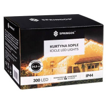 Christmas lights + remote control Springos CL0305 300 Led