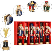 Christmas decoration-nutcracker Springos CA0821 12.5cm 6 pcs.