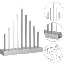 Decorative Led candlestick Springos CL0853, works with batteries