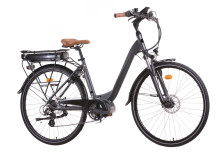 Elektriskais velosipēds URBAN 600, izmērs 28, pelēks