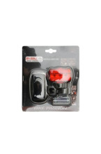 Set of front and rear lights BY-BIKE TWO 3+3