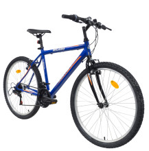 Men's bicycle 26'' MILANO, blue/orange