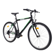 Men's bicycle 26'' ''MILANO'', black/green