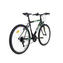 Men's bicycle 26'' ''MILANO'', black/green