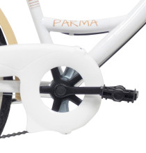 Women's bicycle 24'' ''PARMA'', white/beige